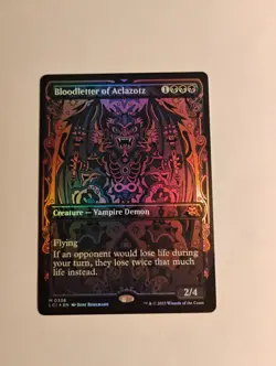 Bloodletter of Aclazotz (Borderless) The Lost Caverns of Ixalan Foil - Image 1