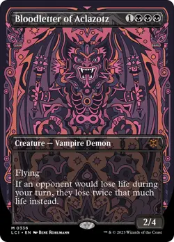 Bloodletter of Aclazotz (Borderless) [The Lost Caverns of Ixalan] Foil Near Mint - Image 1