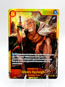 One Piece Silvers Rayleigh OP08-118 SEC Red English NM - Image 2