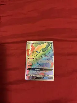 Darkrai GX 158/147 Secret Rare Holo SM - Burning Shadows NM Pokemon TGC - Image 1