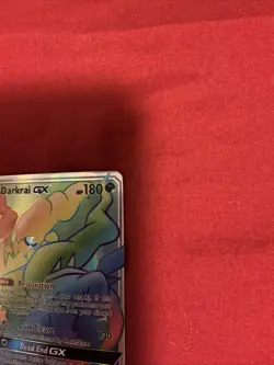 Darkrai GX 158/147 Secret Rare Holo SM - Burning Shadows NM Pokemon TGC - Image 4