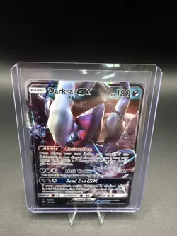 Darkrai GX Ultra Rare Holo SM - Burning Shadows 88/147 NM Pokemon TCG - Image 2