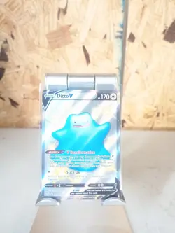 Pokemon TCG Shining Fates Ditto V SV118/SV122 Shiny Vault Ultra Rare Card - Image 1