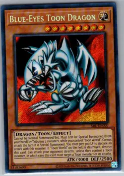 Blue-Eyes Toon Dragon SRL-EN000 (25th Anniversary Edition) - Yu Gi Oh Card - NM - Image 1