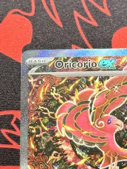 Oricorio EX #24 Mega Evolution Phantasmal Flames Black Star Promo Card NM #5 - Image 3