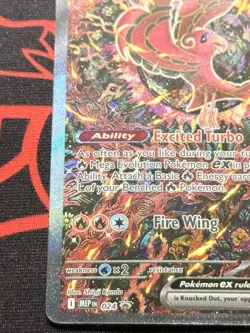 Oricorio EX #24 Mega Evolution Phantasmal Flames Black Star Promo Card NM #5 - Image 5