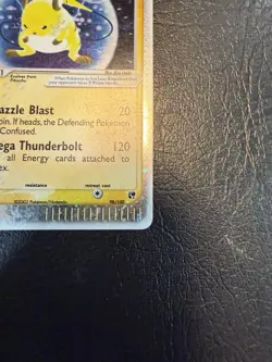 Pokemon TCG Raichu EX Sandstorm Holo Card 98/100 Ultra Rare NM - Image 5