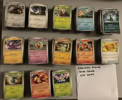 Obsidian Flames bulk uncommon & common 1250 cards (all non holo) - Image 1