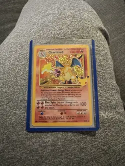 Pokemon Charizard Celebrations 25 Anniversary Holo Rare Card 4/102 Near Mint Raw - Image 5