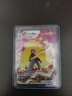 Pokemon Pikachu VMAX SWSH062 Sword & Shield Promo Holo Card - Image 1