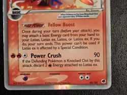 Latias ex (Delta) 95/101 - Dragon Frontiers UR Holo - Moderate Play Pokemon Card - Image 3