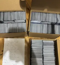 Scarlet & Violet bulk Holos from various sets, list in photo 2593 cards - Image 1