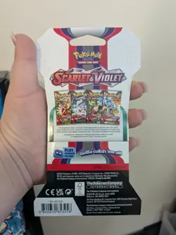 Pokemon - Trading Card Game 60 Scarlet & Violet Sleeved Booster Packs - Image 3