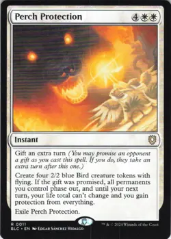 MTG Perch Protection (11) | NM | Commander: Bloomburrow {BLC} - Image 1