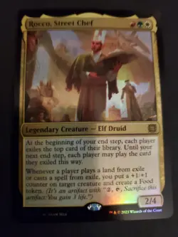 Rocco, Street Chef Foil (044) March of the Machine: The Aftermath MAT MTG Magic - Image 1