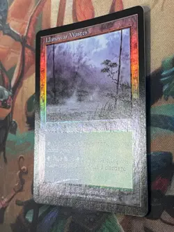 Llanowar Wastes Lightly Played LP FOIL - MTG Magic Apocalypse - Image 2