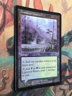 Llanowar Wastes Lightly Played LP FOIL - MTG Magic Apocalypse - Image 3