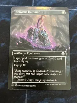 Colossus Hammer (Borderless) Commander: the Lost Caverns of Ixalan Regular NM-M - Image 1