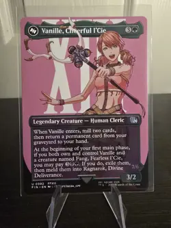 Vanille, Cheerful l'Cie Borderless (NM Non-Foil) FIN-0392 Uncommon MTG - Image 1