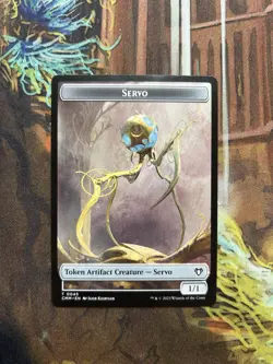 MTG Construct Token Double-Sided Commander Masters NM - Image 2