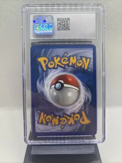 2000 Pokemon Base Set 2 #15 Poliwrath Holo Rare CGC 9 Mint - Image 2