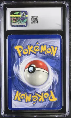 CGC 3.5 Magneton 1999 Base Set 1st Edition 9/102 Holo Pokemon Off-Center Error - Image 2