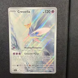 Pokemon TCG Cresselia Holo Illustration Rare Full Art SV Shrouded Fable 071/064 - Image 1