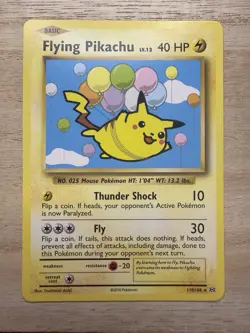 FLYING PIKACHU - XY Evolutions - #110/108 - Pokemon TCG - Image 1