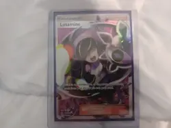 Pokemon Full Art Lusamine Ultra Prism 153/156 Very Good Condition - Image 1