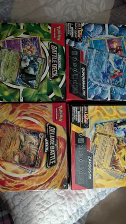 Lot Of 4 - Pokemon Deluxe Battle Decks ex Factory Sealed - Image 2