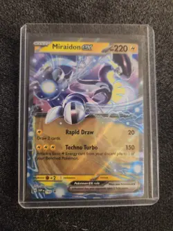 Miraidon Ex #143 Black Star Promo: Scarlet & Violet Pokemon TCG Near Mint - Image 1
