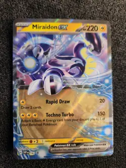 Miraidon Ex #143 Black Star Promo: Scarlet & Violet Pokemon TCG Near Mint - Image 2