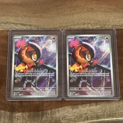 TWO Pokemon TCG Charcadet Promo #022 Mega Evolutions Phantasmal NM - Image 1