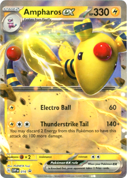 Ampharos ex Black Star Promo SVP 016 Pokemon TCG - Image 1