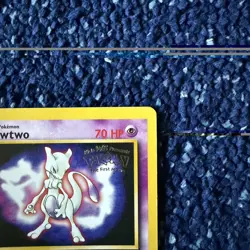 Mewtwo 03/53 Pokemon WOTC Black Star Movie Promo 1999 Lightly Played - Image 4