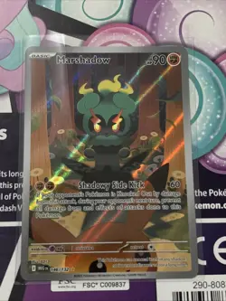 Marshadow 146/132 - Illustration Rare - Mega Evolution - NM/M - Pokemon TCG - Image 1