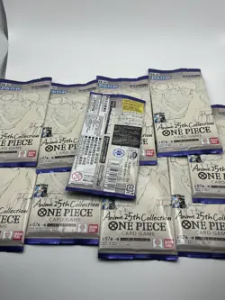 One Piece TCG EB-02 Anime 25th Collection Japanese Booster Pack [X10] - Image 1