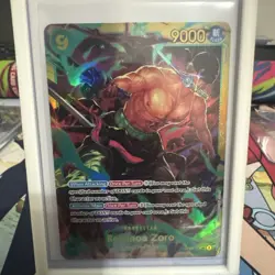 One Piece TCG Wings of the Captain Roronoa Zoro SEC OP06-118 - Image 1