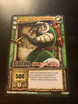 Dalton One Piece Ccg The Sword Of Condemnation CH077 - Image 1