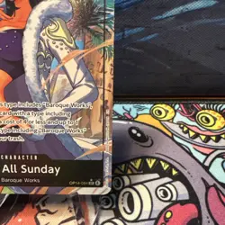 Ms. All Sunday (Alternate Art) OP14-084 The Azure Sea's Seven One Piece Foil NM - Image 5