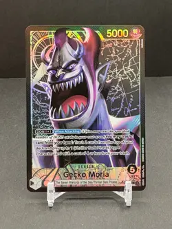Gecko Moria Alt Art Leader - Wings of the Captain #OP06-080 L One Piece TCG - Image 1