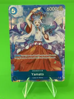 One Piece Series 13 Carrying On His Will Yamato Alt Art OP13-054 SR!!! - Image 1