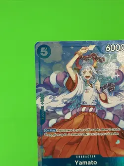 One Piece Series 13 Carrying On His Will Yamato Alt Art OP13-054 SR!!! - Image 4