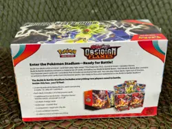 **SEALED** OBSIDIAN FLAMES Build and Battle Stadium Box ~ Pokemon TCG SV03 - Image 4