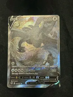 Pokemon TCG Silver Tempest Lugia V Alternate Art 186/195 Mint Condition Card - Image 2