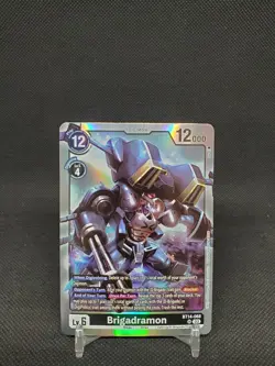 Brigadramon BT14-068 SR Blast Ace NM Digimon Card - Image 1