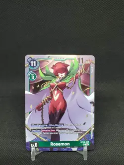 Rosemon BT14-053 R Blast Ace NM Digimon Card - Image 1