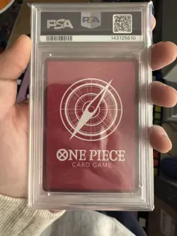 One Piece Promo EB02-010 Monkey D. Luffy Dodgers Leader Card PSA 9 Mint English - Image 2