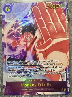 One Piece CCG Monkey.D.Luffy (061) (Alt Art) Anime 25th Collection (EB-02) - Image 1
