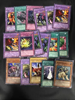 2002-2008 Vintage YuGiOh (275 cards) LOB, SDK, SKE, SDY, TDGS + 25 Super/Rares - Image 1
